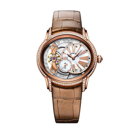 Audemars Piguet Piguet Millenary 39.5mm 77247OR.ZZ.A812CR.01 18K Rose Gold Unisex Watch