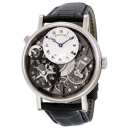 Breguet Tradition GMT 40mm  7067bb/g1/9w6 18K White Gold Men's Watch