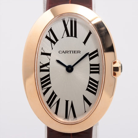 Cartier Baignoire 32x25mm W8000007 18K Rose Gold Women's Watch