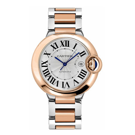 Cartier Ballon Bleu 42mm W2BB0004 18K Rose Gold/Stainless Steel Unisex Watch