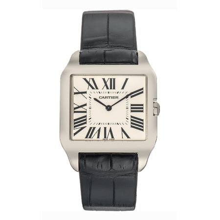 Cartier Dumont 30mm 2651 18K White Gold Unisex Watch