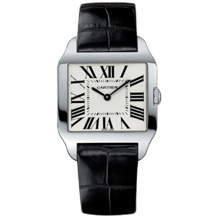 Cartier Dumont 38.5X30.3mm W2009451 18K White Gold Unisex Watch