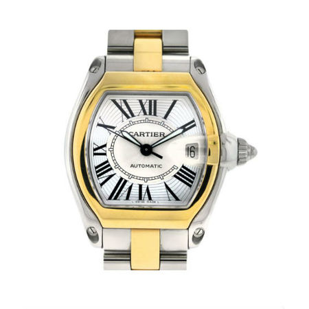 Cartier Roadster 37mm 2510 18K Yellow Gold/Stainless Steel Men's Watch