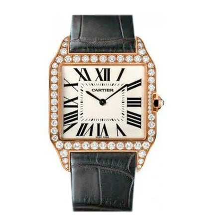 Cartier Tank Francaise 20x27mm 2403 18K White Gold Women's Watch