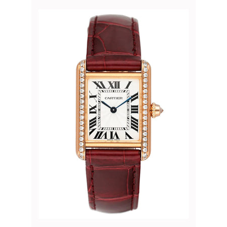 Cartier Tank Louis 22x29mm WJTA0010 18K Rose Gold Men's Watch