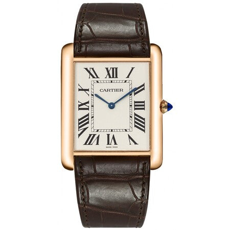 Cartier Tank Louis XL 40x32mm W1560017 18K Rose Gold Men's Watch