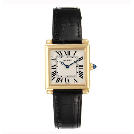 Cartier Tank Obus 25mm 1630 18K Yellow Gold Men's Watch