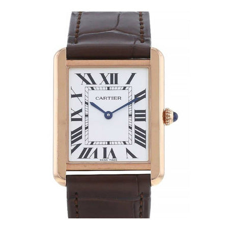 Cartier Tank Solo 27mm 3167 18K Yellow Gold Unisex Watch