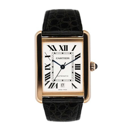 Cartier Tank Solo 40.8x31.0mm W5200026 18K Rose Gold Unisex Watch