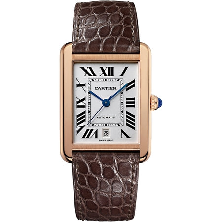 Cartier Tank Solo 41x31mm W5200026 18K Rose Gold Unisex Watch