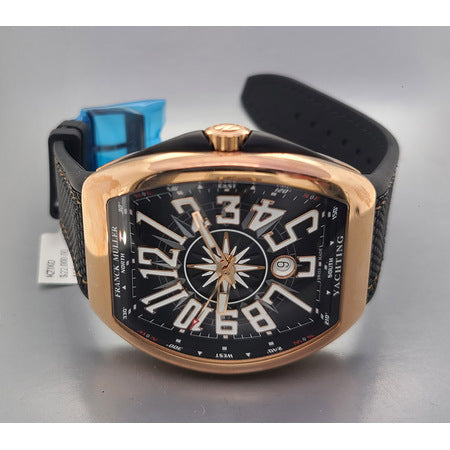 Franck Muller Vanguard Yachting 45mm 45SCYACHTGLD 18K Rose Gold Men's Watch