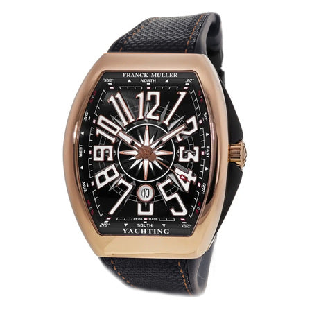 Franck Muller Vanguard Yachting 45mm 45SCYACHTGLD 18K Rose Gold Men's Watch