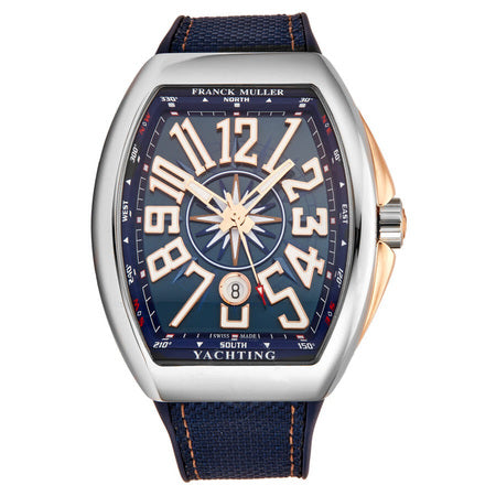 Franck Muller Vanguard Yachting 45mm V 45 SC DT 18K Rose Gold/Stainless Steel Men's Watch