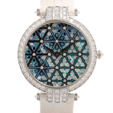 Harry Winston  Première Precious Micromosaics 36mm PRNAHM36WW025 18K White Gold Women's Watch