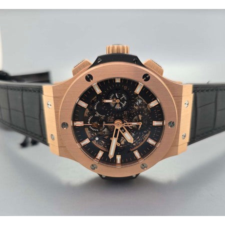 Hublot Big Bang Aero Bang 44mm 311.PX.1180.GR 18K Rose Gold Men's Watch