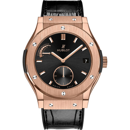 Hublot Fusion 45mm 516.OX.1480.LR 18K Rose Gold Men's Watch