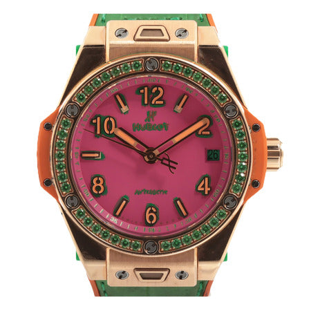 Hublot Pop Art 39mm 465.OG.7398.LR.1222.POP16 18K Rose Gold Unisex Watch