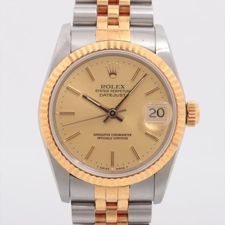 Rolex Datejust 31mm 68273 18K Yellow Gold/Stainless Steel Women's Watch