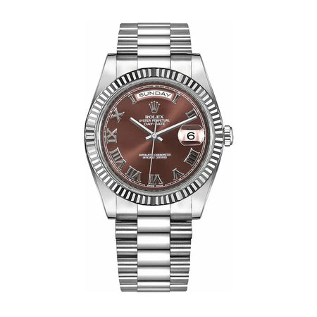 Rolex Day-Date II 41mm 218239 18K White Gold Men's Watch