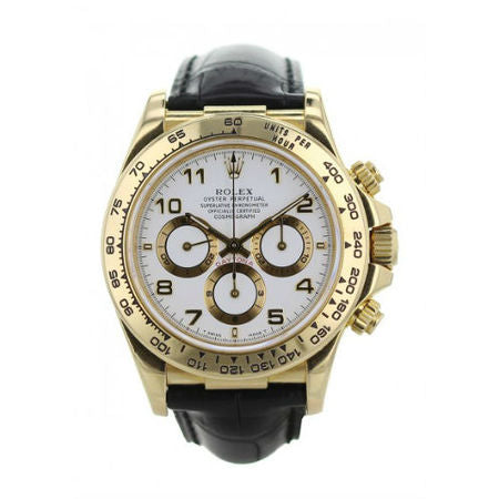 Rolex Daytona 40mm 16518 18K Yellow Gold Men's Watch