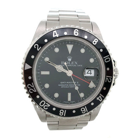 Rolex GMT-MASTER II 40mm 16710 Stainless Steel Men's Watch