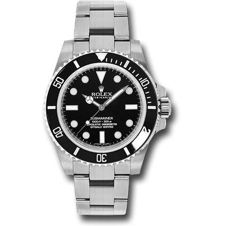 Rolex Submariner 40mm 114060 Stainless Steel Men's Watch