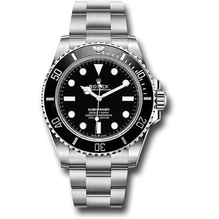 Rolex Submariner 41mm 124060 Stainless Steel Men's Watch