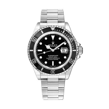 Rolex Submariner 40mm 16610 Stainless Steel Men's Watch