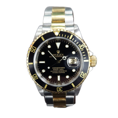 Rolex Submariner 40mm 16613 18K Yellow Gold/Stainless Steel Men's Watch