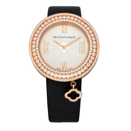 Van Cleef & Arpels Charms 38mm 2572115 18K Rose Gold Women's Watch